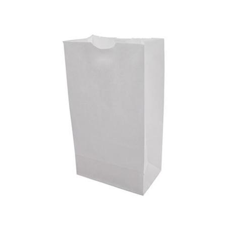 DURO BAG 4 lb White Grocery Bag, PK500 81250